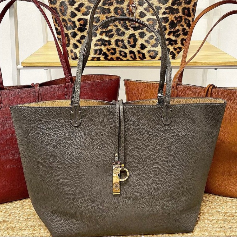 Reversible Tote Bag & Crossbody/Pouch